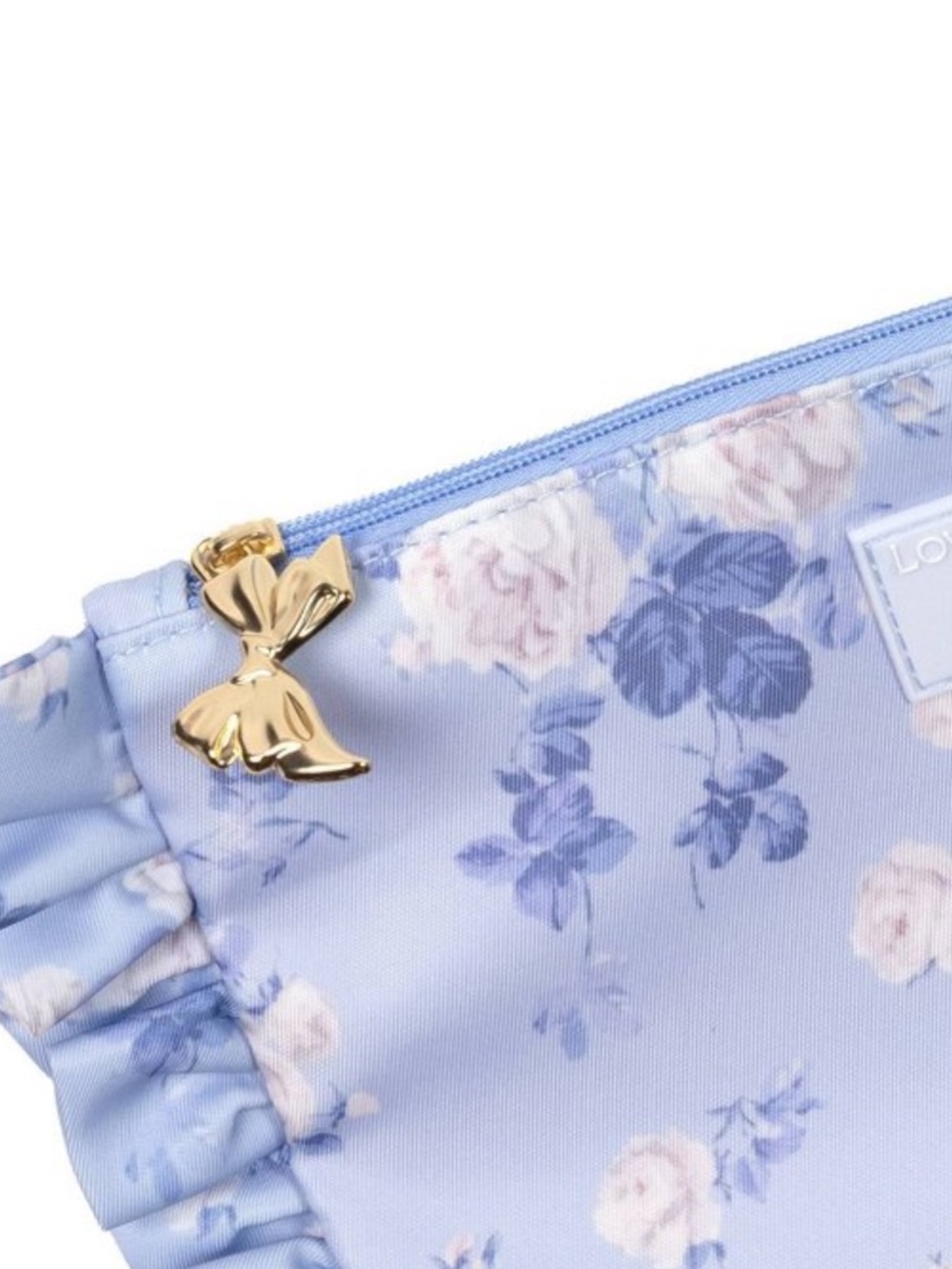 LoveShackFancy NWT Everblooming Floral Ruffle Accessory Pouch and school supply - Picture 4 of 8